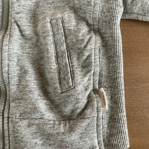 Miles Baby Zipper Hoodie in Heather Gray Size 9M - Picture 5 of 5